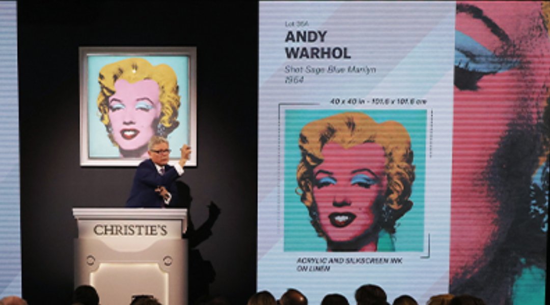 Some Like It Hot Andy Warhol S Marilyn Monroe Painting Sells For