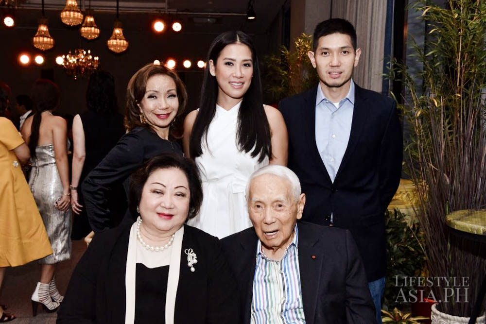 Rustan's Member of the Board Maritess Tantoco-Enriquez, Kathy Huang, Rustan’s VP for Store Planning and Expansion Michael Huang, Rustan Commercial Corporation Chairman and CEO Zenaida Tantoco and Rustan's Patriarch and Chairman Emeritus Amb. Bienvenido Tantoco Sr.