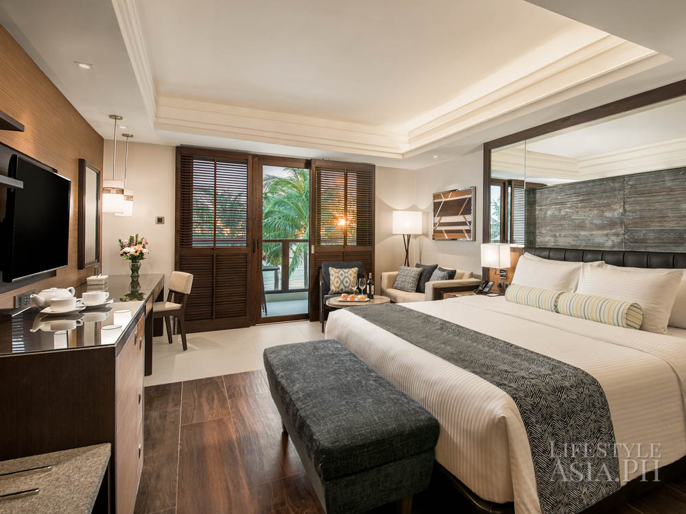 The Grand Seaview is the hotel's most premium room with a view of the ocean