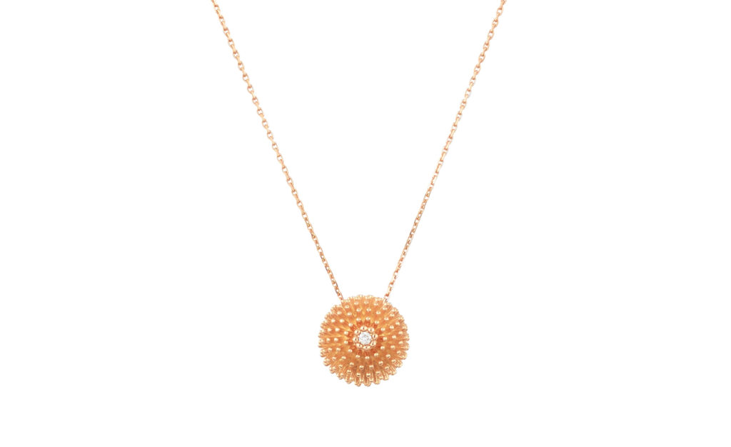 Cactus de Cartier pendant - Pink gold, diamonds