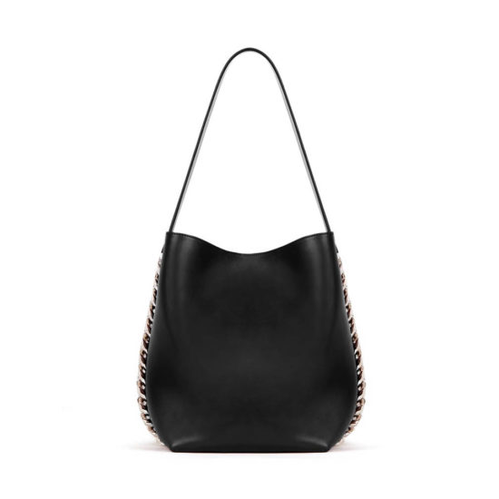 Givenchy Infinity Bucket Bag in Black