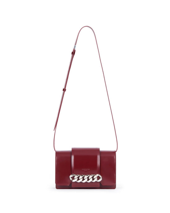 Givenchy Infinity Small Flap Bag in Burgundy