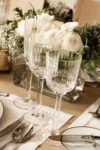 Iskender crystal stemware are handcrafted to create delicate patterns on the surface