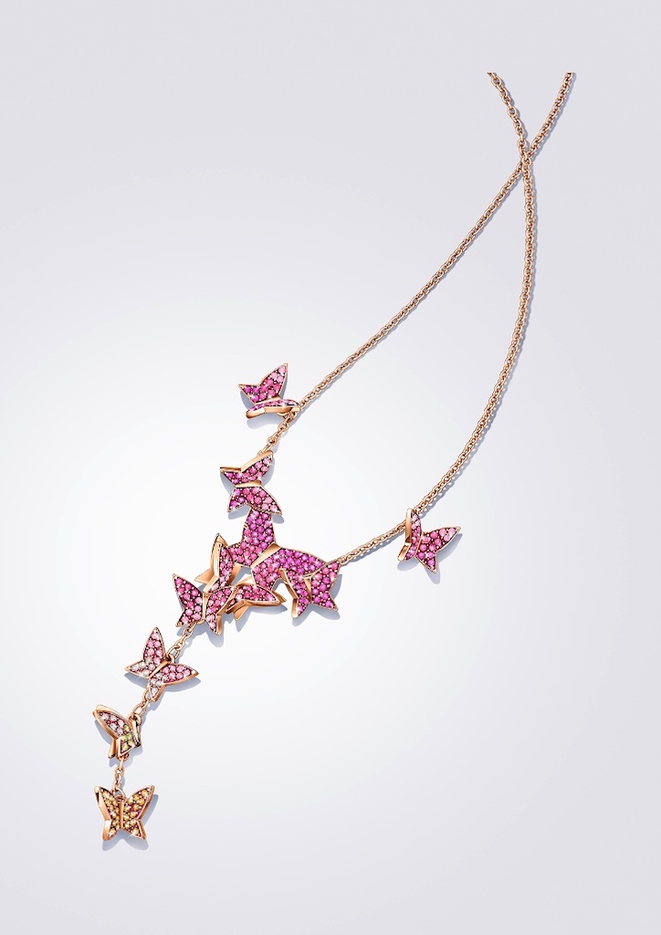Swarovski Butterfly neckace from the Iconi Swan & Spring Summer Collection