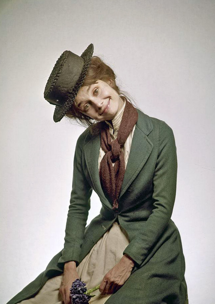 Audrey Hepburn as Eliza Doolittle 