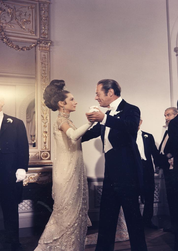 Audrey Hepburn and Rex Harrison in My Fair Lady's Embassy Ball scene 