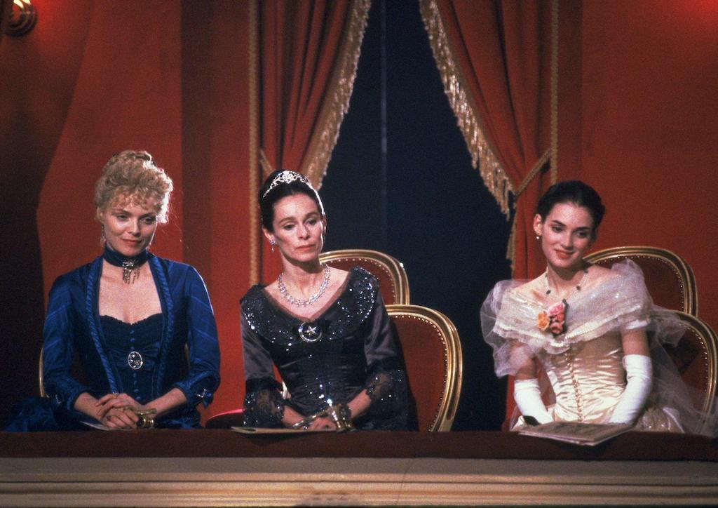 Michelle Pfeiffer, Geraldine Page and Winona Ryder in The Age of Innocence