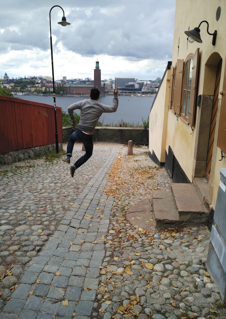 Dancing on the streets of Sweden