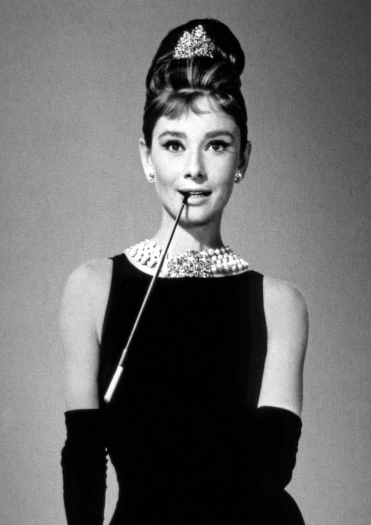 Givenchy was responsible for the popularity of the little black dress after dressing Hepburn for Breakfast at Tiffany's 