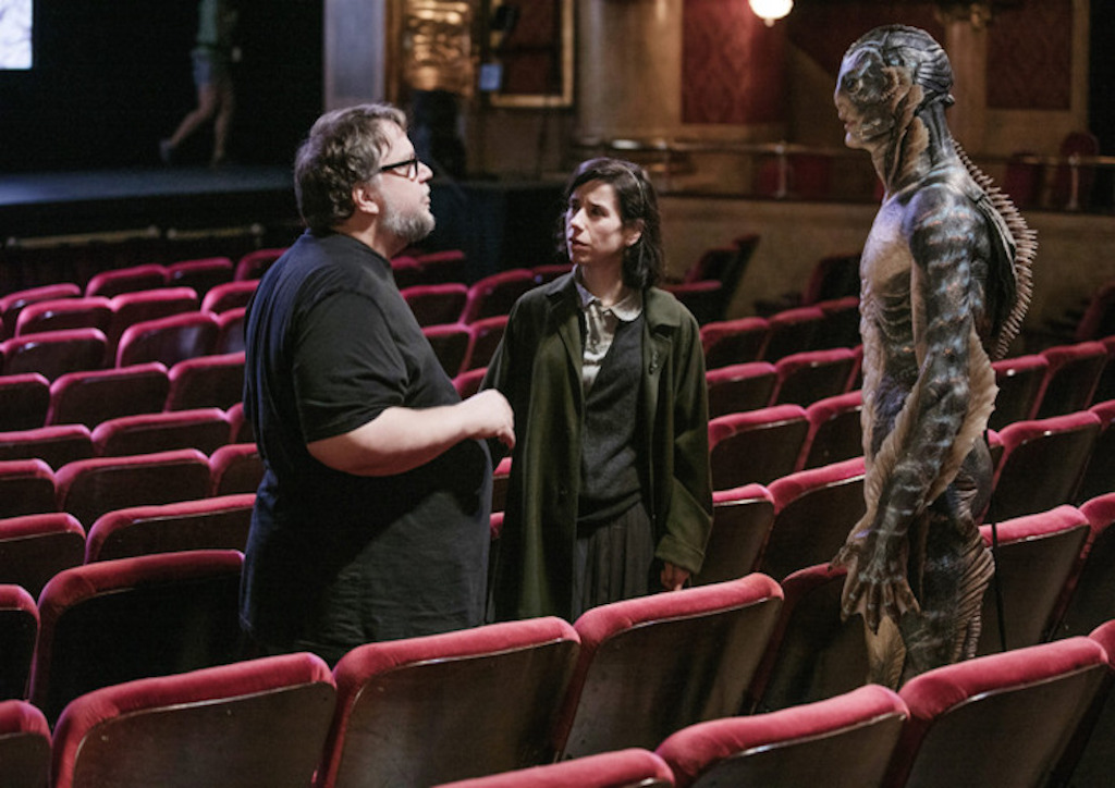 Guillermo Del Toro on the set of The Shape of Water