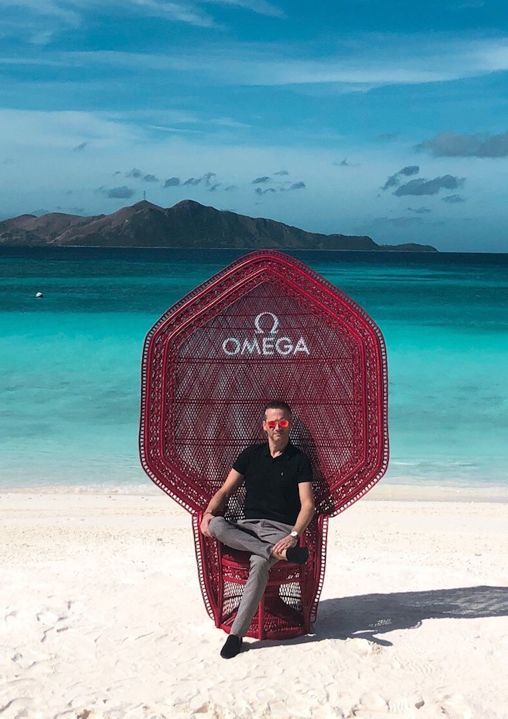 OMEGA President and CEO Raynald Aeschlimann; IMAGE: Archie Carrasco 