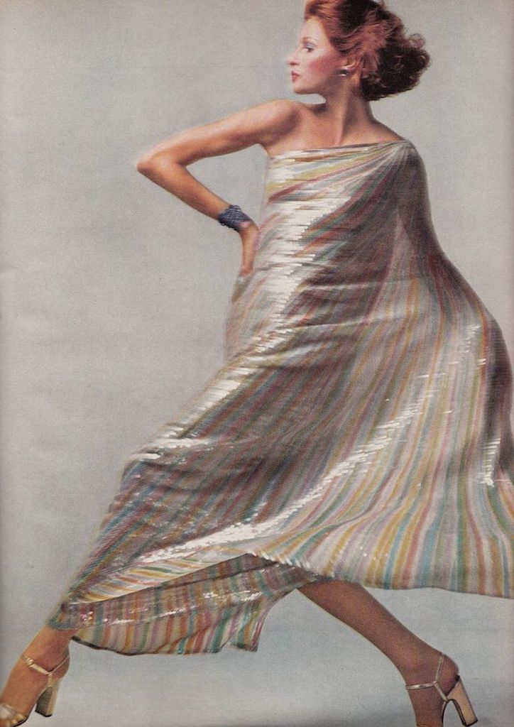 A Halston dress circa 1970s