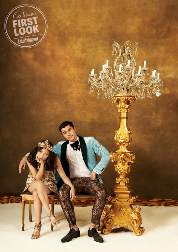 Constance Wu and Henry Goulding in a promotional photo for Crazy Rich Asians (Photograph courtesy of Entertainment Weekly)