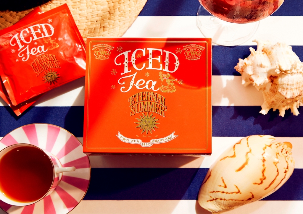 Eternal Summer Iced Tea from the TWG Tea Iced Teabag Collection