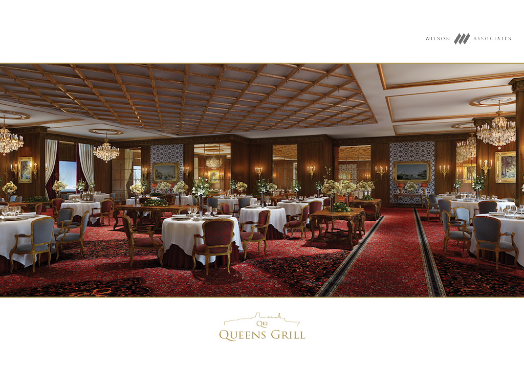 Queen's Grill (Photograph courtesy of QE2desgin.com)