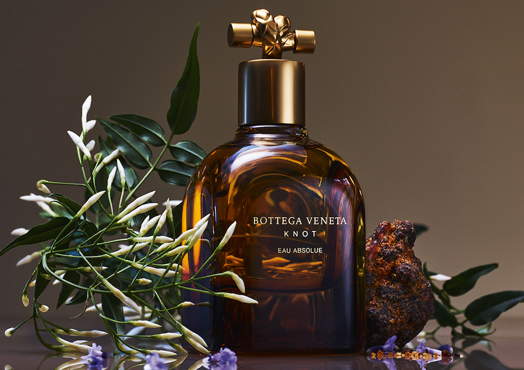 The newer bottle has been cast in a dark golden hue to represent the top quality of the fragrance