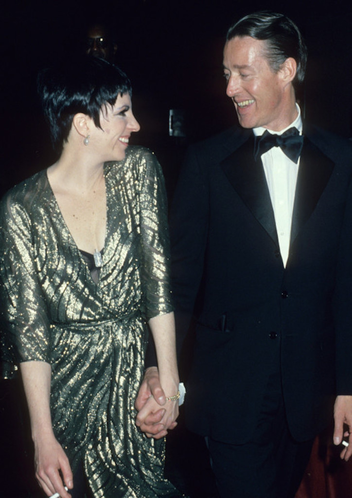Apart from desingning much of her wadrobe, Halston remained close to Liza Minnelli till his death