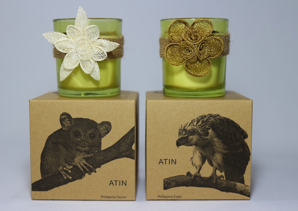 ATIN also offers scented soy wax candles