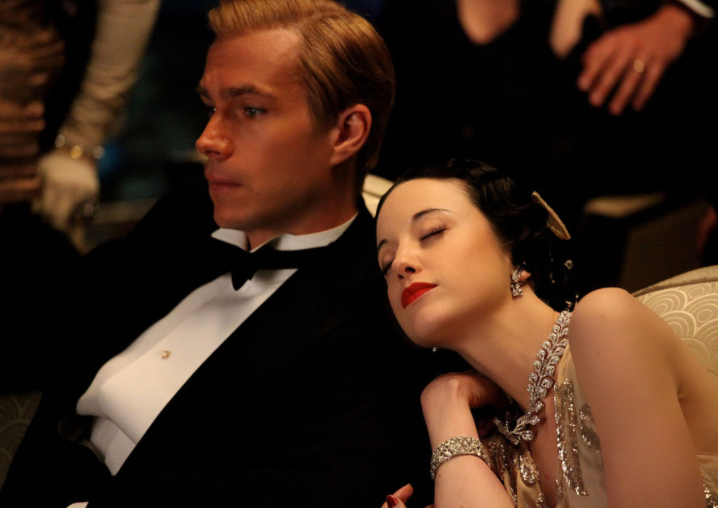 James D'Arcy as King Edward and Andrea Riseborough as Wallis Simpson in Madonna's W.E. (2011)