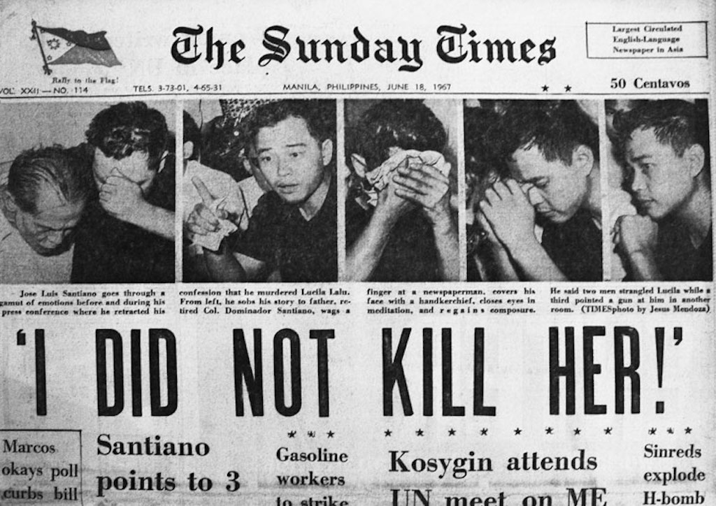 Lucila Lalu, a woman murdered in the 1960s, is thought to be one of the apparitions haunting Balete drive. However, nothing has been proven and it remains to be hearsay (Photo courtesy of didoisux.wordpress.com)