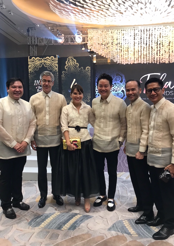 Merz Sales Manager CJ Jornacion, Merz CEO Philip Burchard, Dr. Aivee Teo, Dr. Z Teo, Merz APAC CEO Lawrence Siow, Merz Country Manager George Libanan