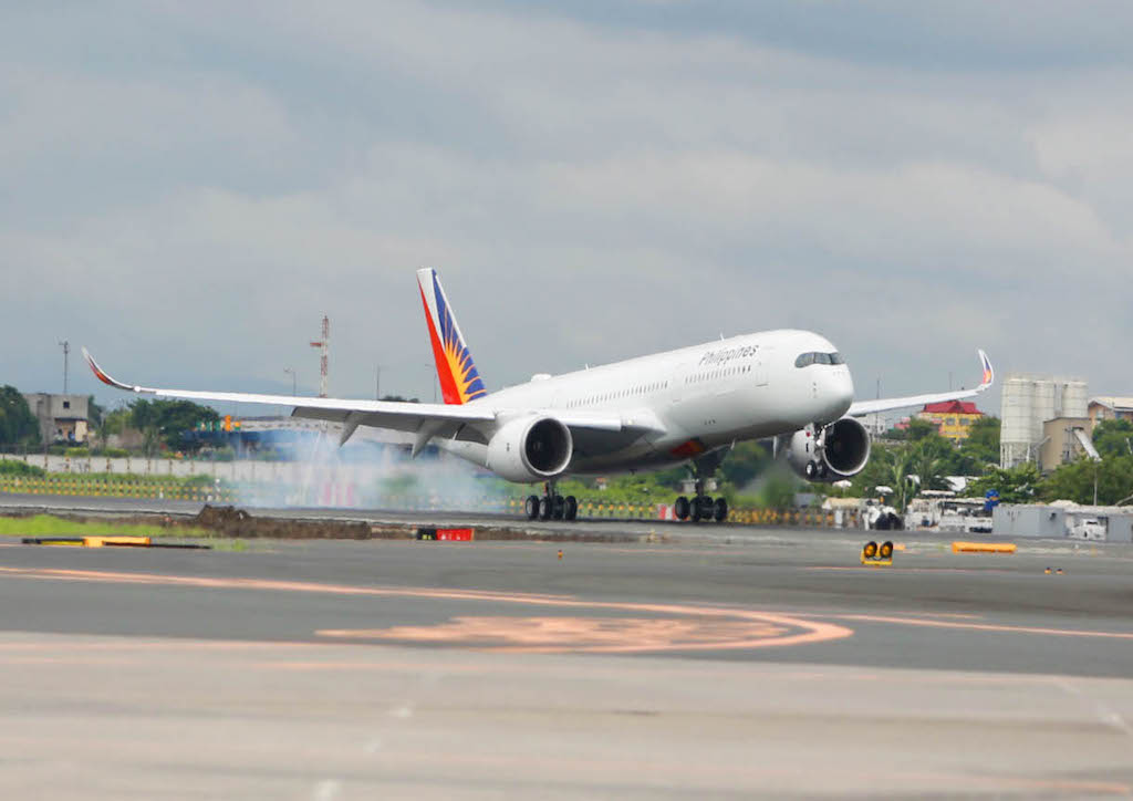 PAL’s first A350 XWB's maiden voyage was from Blagnac Airbus Delivery Center in Toulouse, France to Manila, Philippines