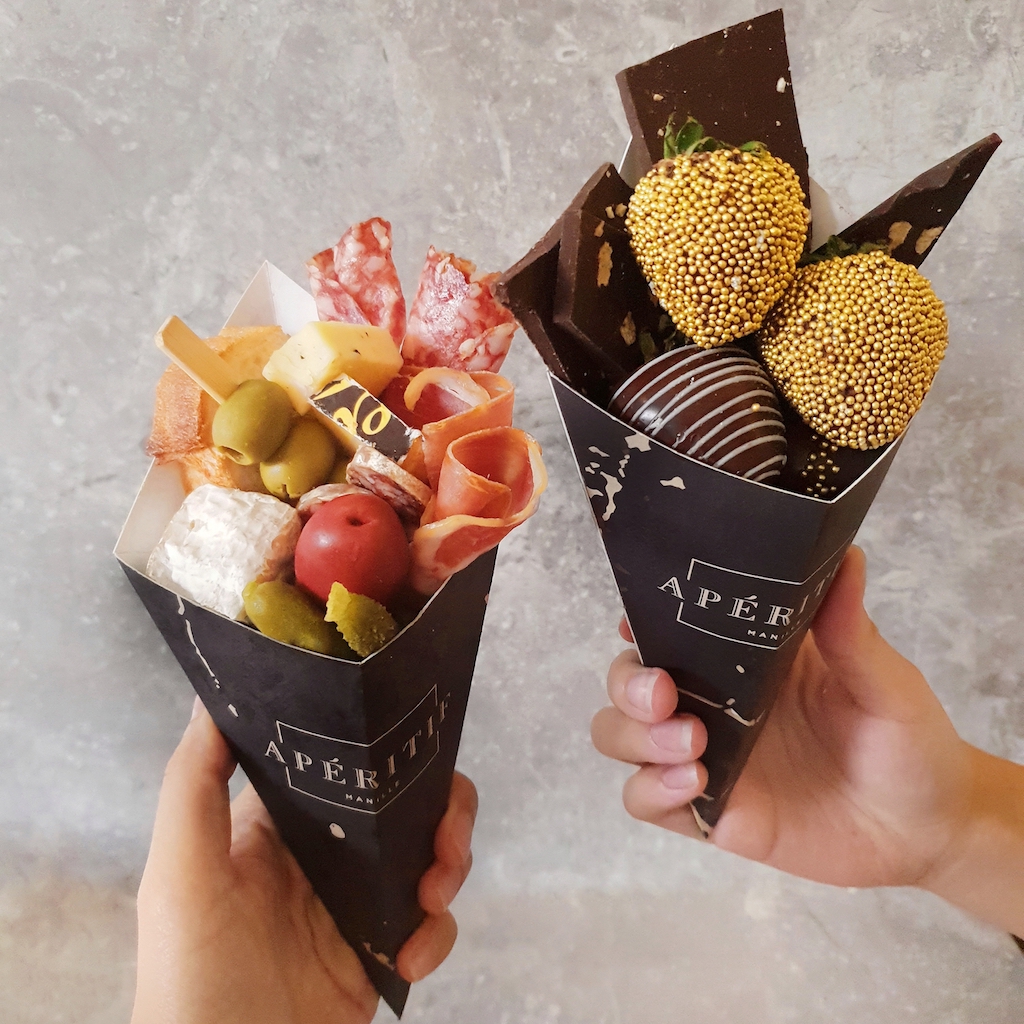 The famous graze boxes are now available as graze cones in the new Apéritif store 