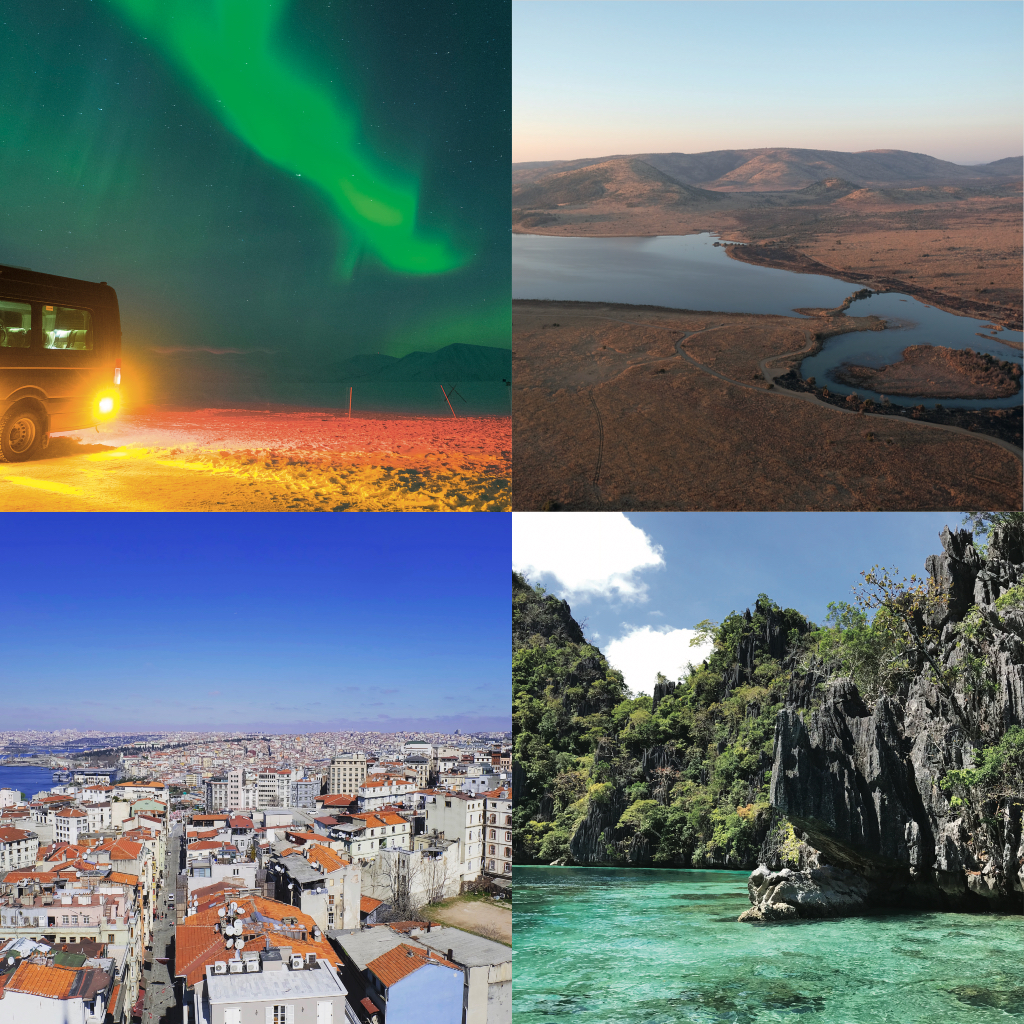 Travel with us to majestic destintations such as Iceland, South Africa, Turkey and Palawan