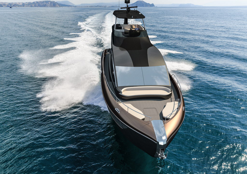 Driving the new yacht is like driving a Lexus on water