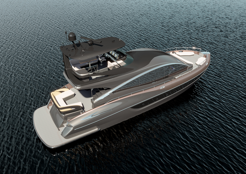 Lexus LY 650 Yacht will run a total of 65-feet in length