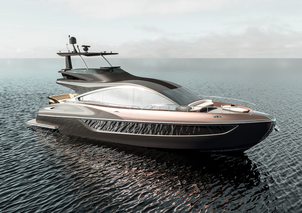 The Lexus LY 650 Yacht is expected to debut in the second quarter of 2019
