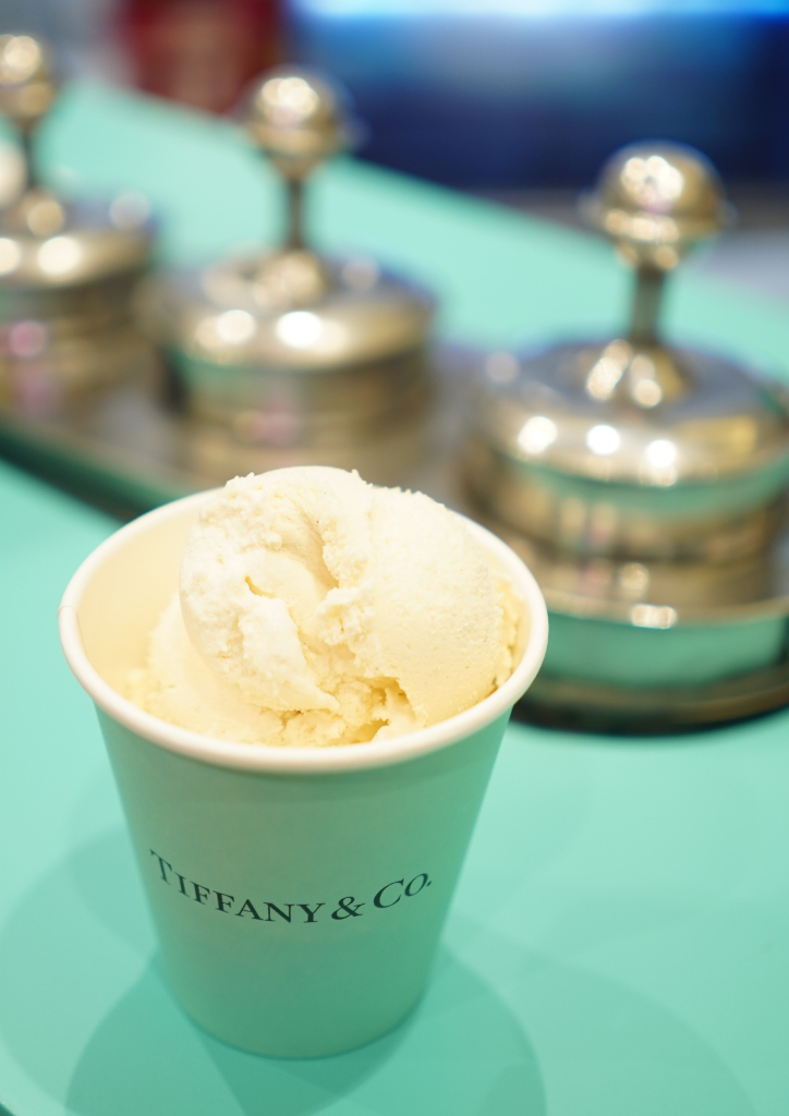 Guests and customers were treated to a sweet treat of vanilla bean ice cream from the branded ice cream cart.