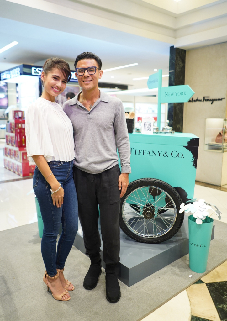 Jasmine Curtis Smith and Rustan Commercial Corporation President Donnie Tantoco