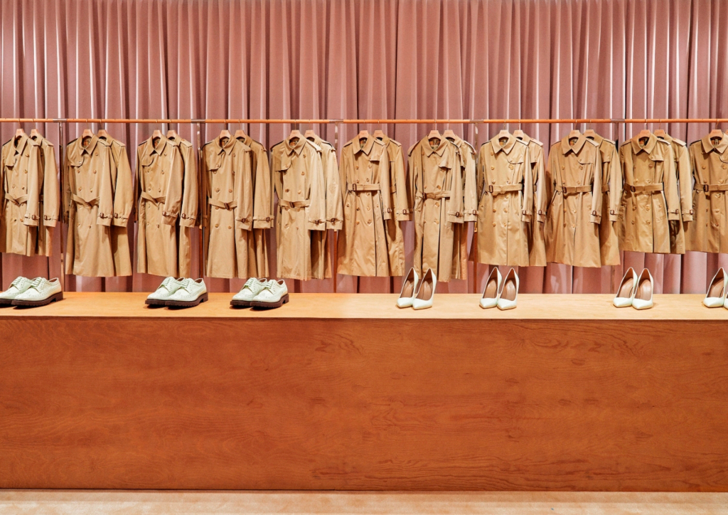 Each room at the newly re-imagined Burberry flagship store in Regent Street, London is individually designed to celebrate the fashion house's rich history 