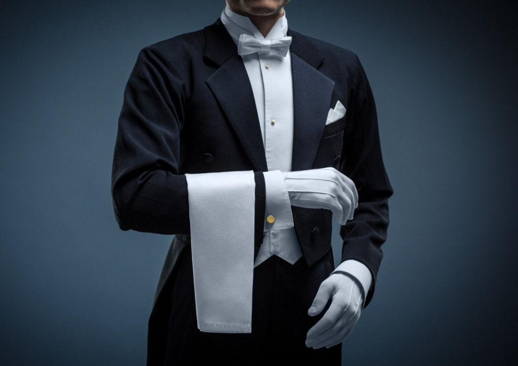 Butler extraordinaire Steven Ferry is setting the standards for his profession (Photograph courtesy of Pinterest)