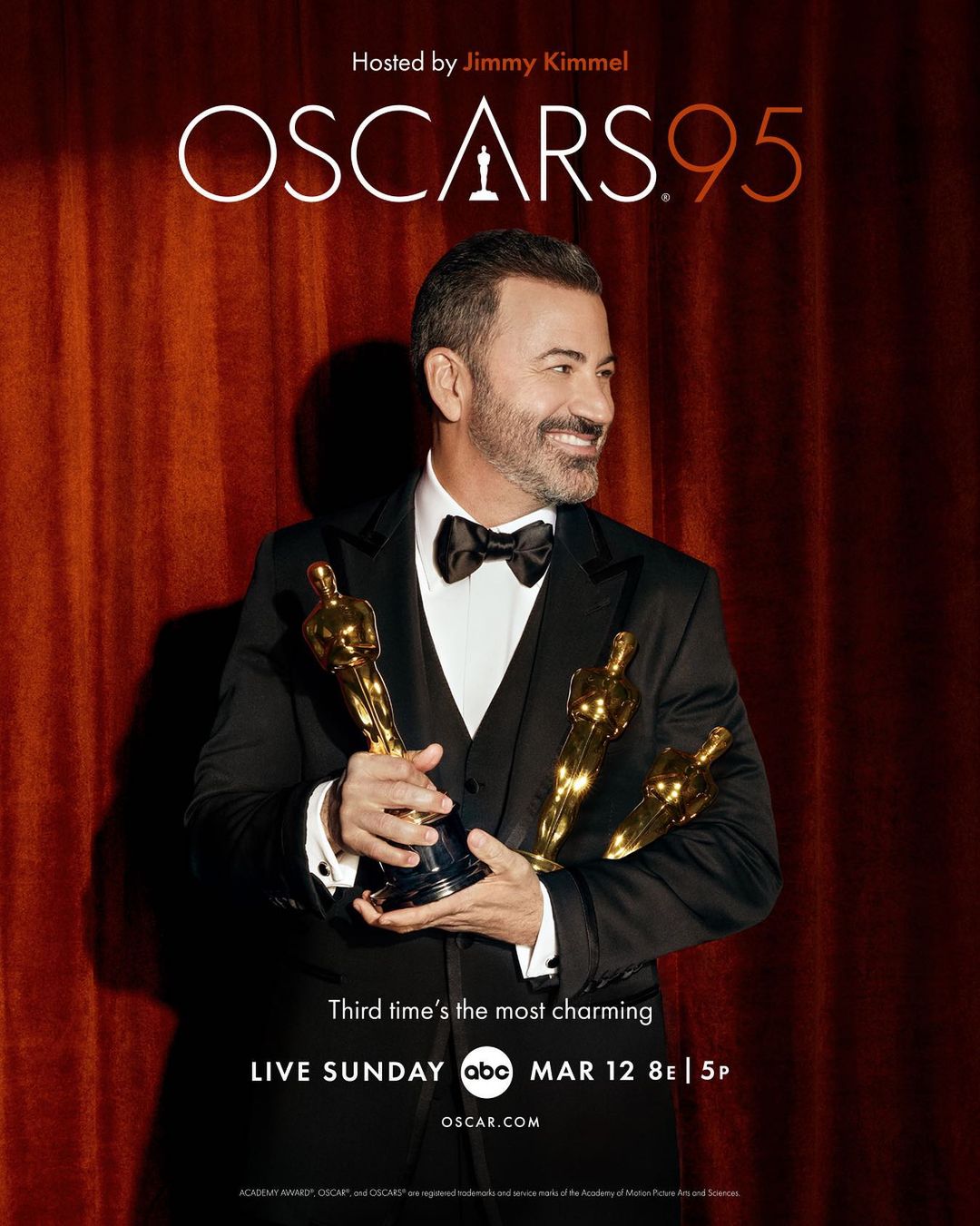 Oscars official announcement from Jimmy Kimmel