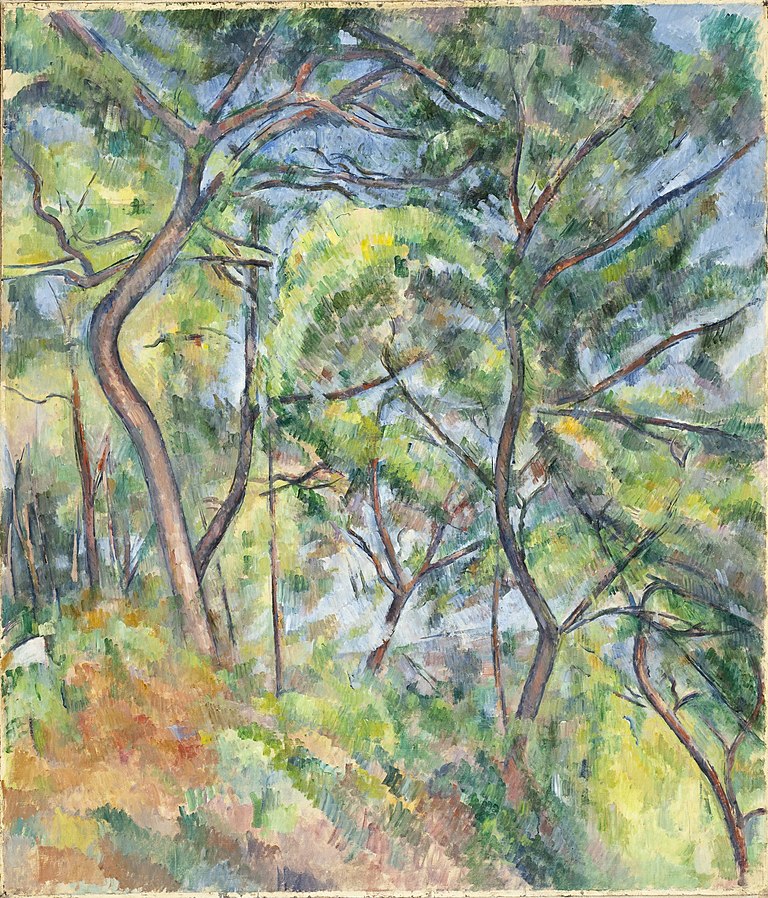 Undergrowth by Paul Cezanne