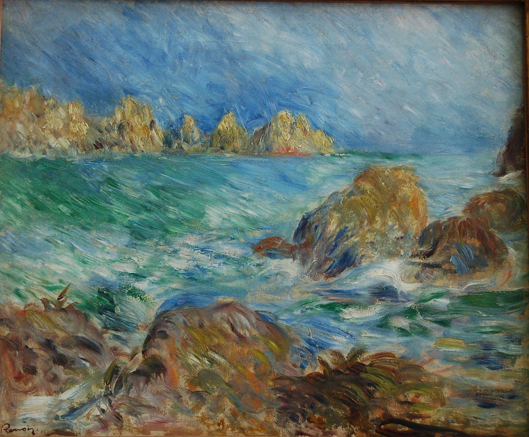 Marine, Guernsey by Pierre-Auguste Renoir