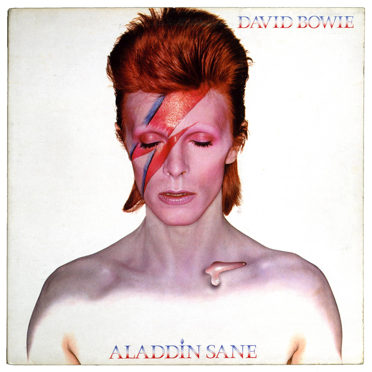 David Bowie Aladdin Sane Album Record Sleeve