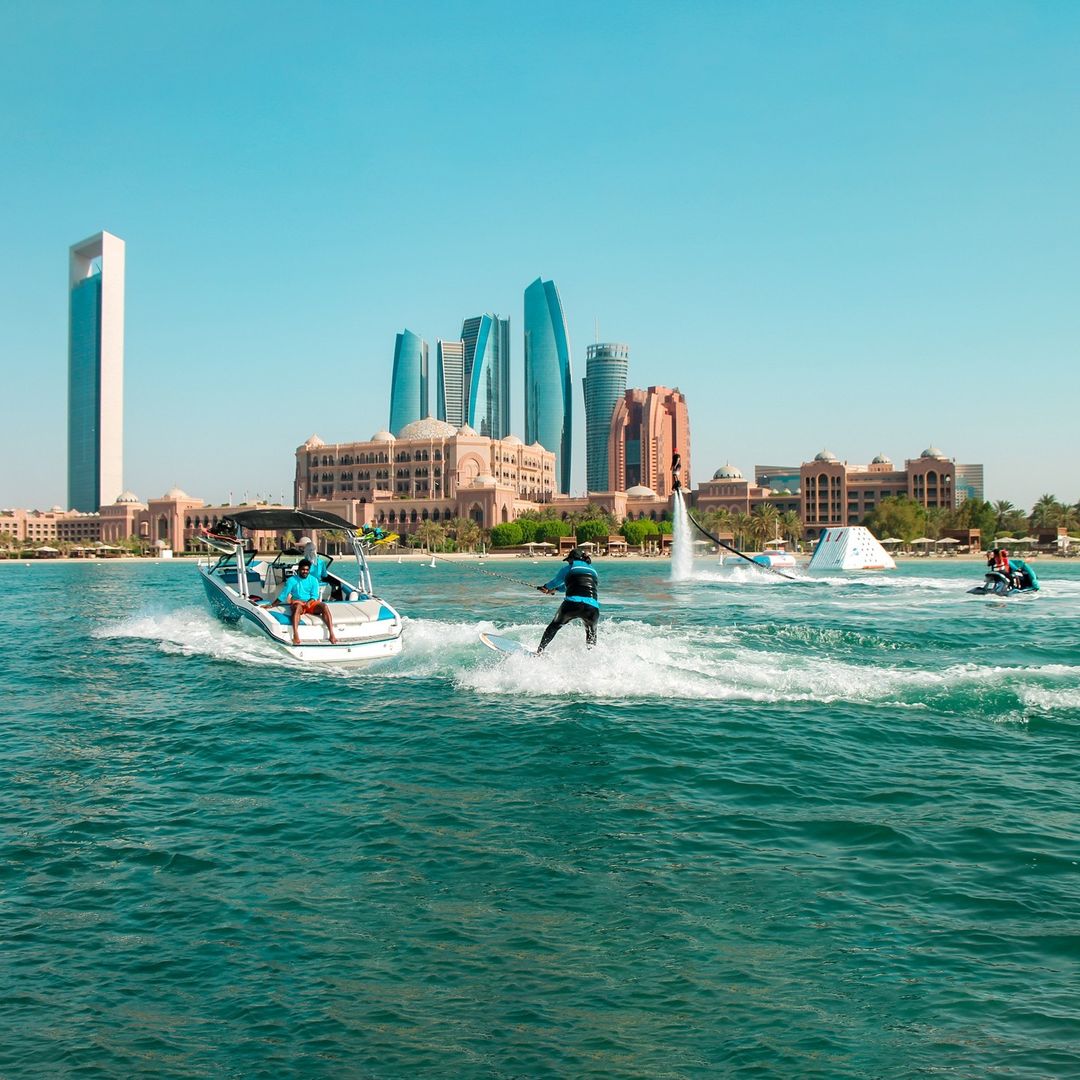 Water sports at Abu Dhabi Marine Sports Club 