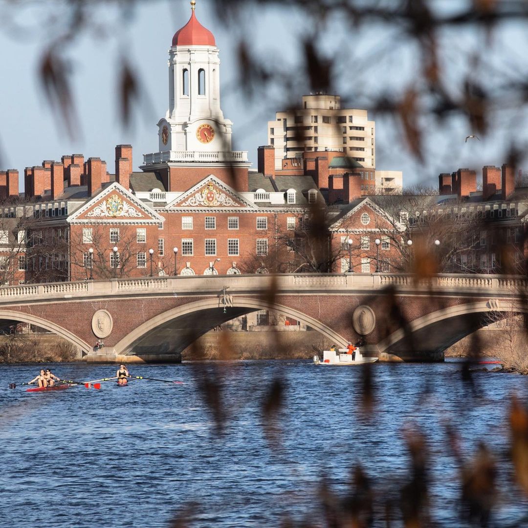 A view of Harvard University