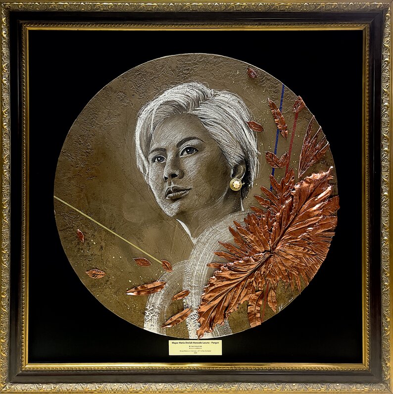 Kristine Lim's portrait of Mayor Honey Lacuna