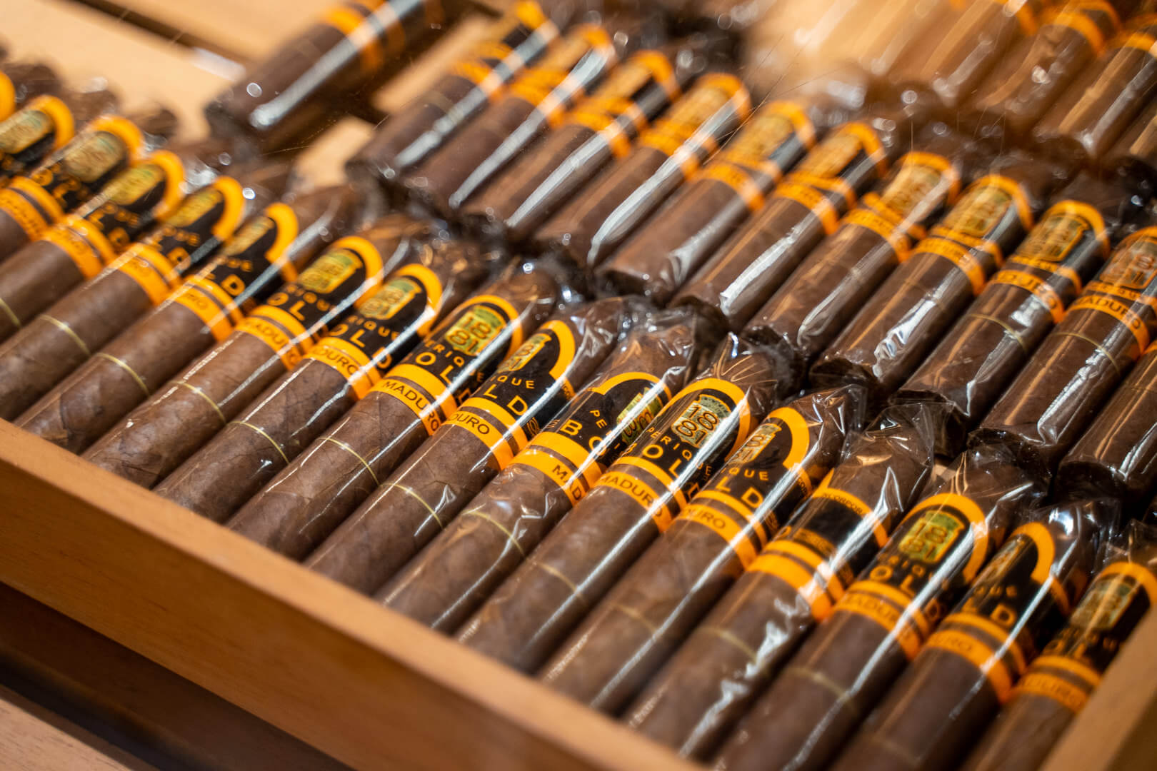 A selection of 1881 Perique cigars