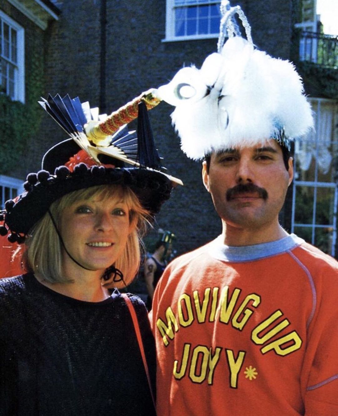Mary Austin and Freddie Mercury