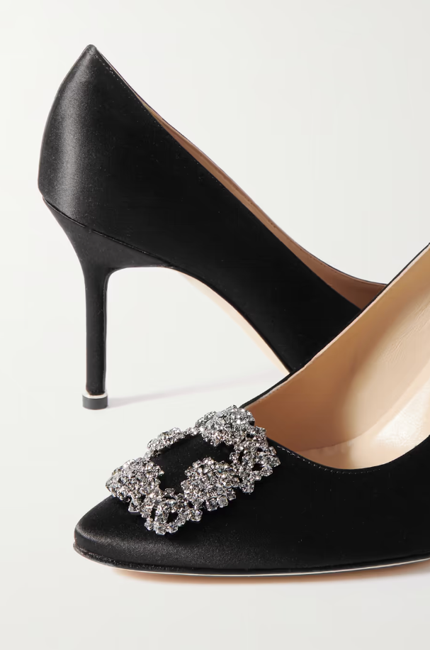 Mother’s Day Gift Ideas - embellished Manolo pumps shoes