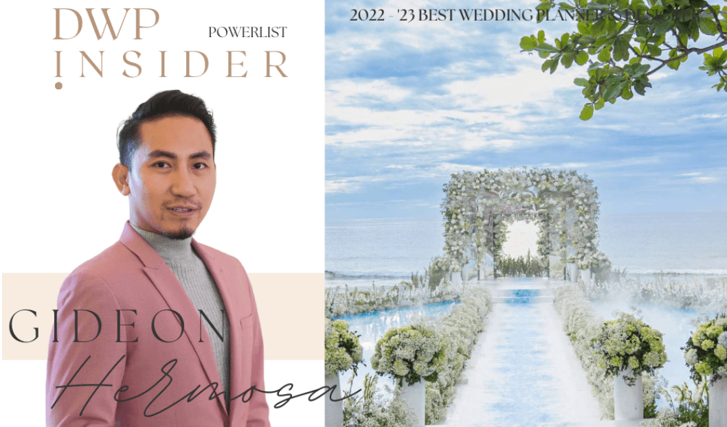 Gideon Hermosa Destination Wedding Planner’s DWP Powerlist 2022 to 2023