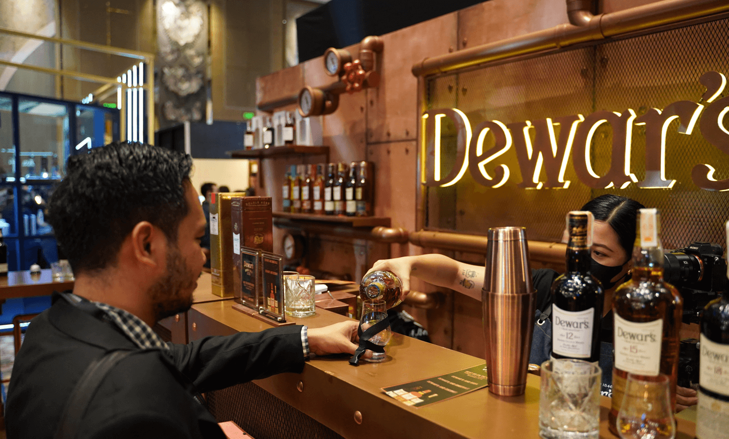 Dewar's distillery