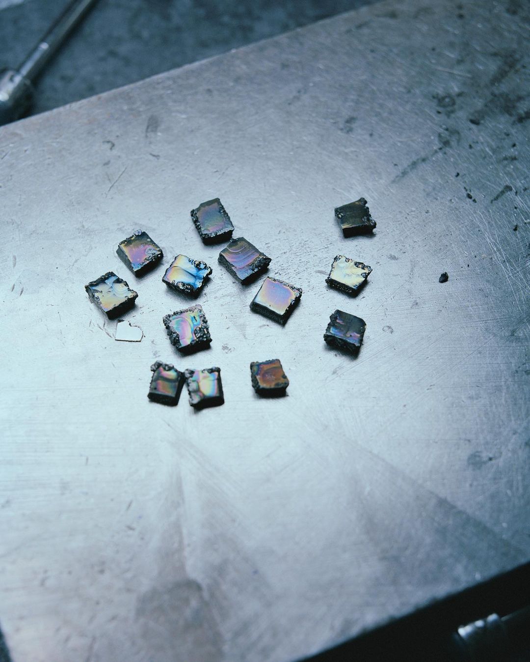 A peek at the raw materials used in the lab-grown diamond making process