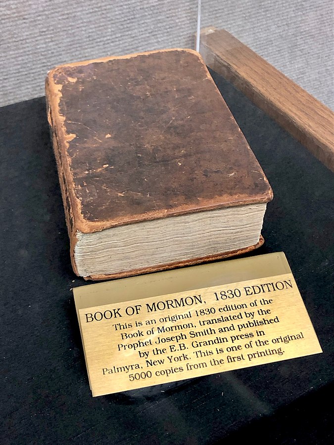 The original 1830 edition of the Book of Mormon/Photo by Troy DeSpain