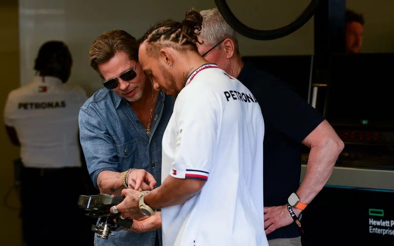 Lewis Hamilton And Brad Pitt’s Formula 1 Movie